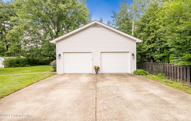 8613 Whipps Bend Rd, Bellemeade, KY 40222 - view of detached garage