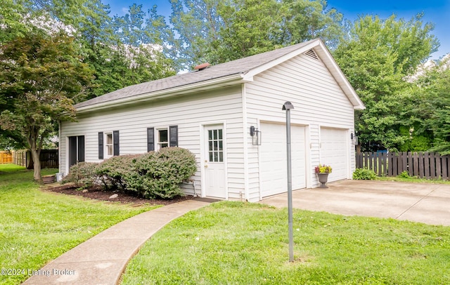 8613 Whipps Bend Rd, Bellemeade, KY 40222 - view of detached garage