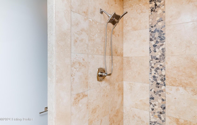 8613 Whipps Bend Rd, Bellemeade, KY 40222 - bathroom view of tiled shower
