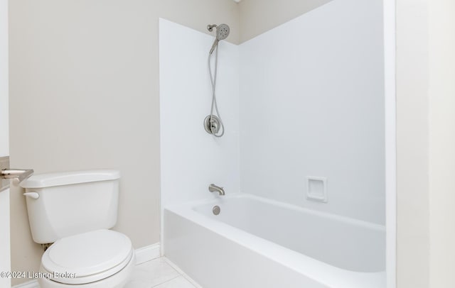 8613 Whipps Bend Rd, Bellemeade, KY 40222 - full bath with shower / washtub combination and tile patterned floors