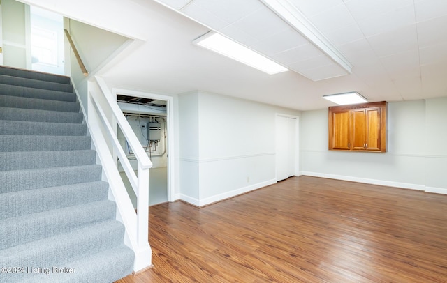 8613 Whipps Bend Rd, Bellemeade, KY 40222 - finished below grade area with stairway and wood finished floors