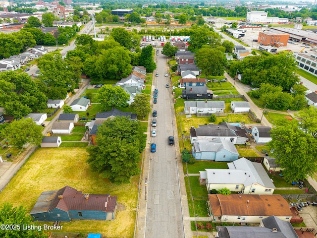 1736 W Gaulbert Ave, Louisville, KY 40210 - aerial view of property's location featuring nearby suburban area