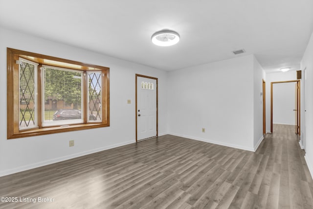 6325 Hackberry Way, Louisville, KY 40229 - unfurnished room featuring wood finished floors and baseboards