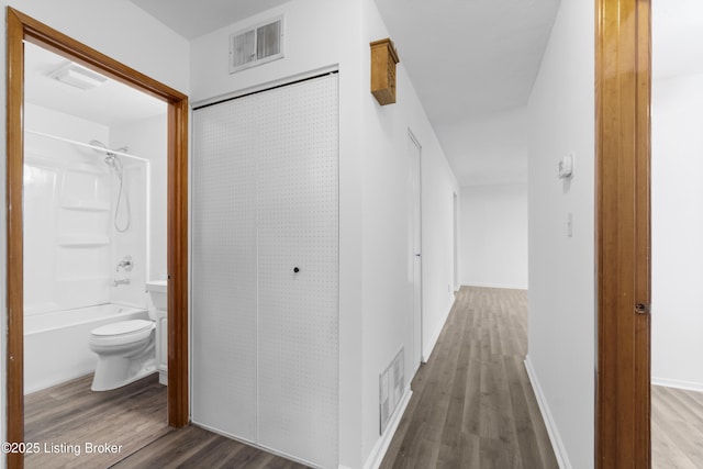 6325 Hackberry Way, Louisville, KY 40229 - hallway featuring wood finished floors