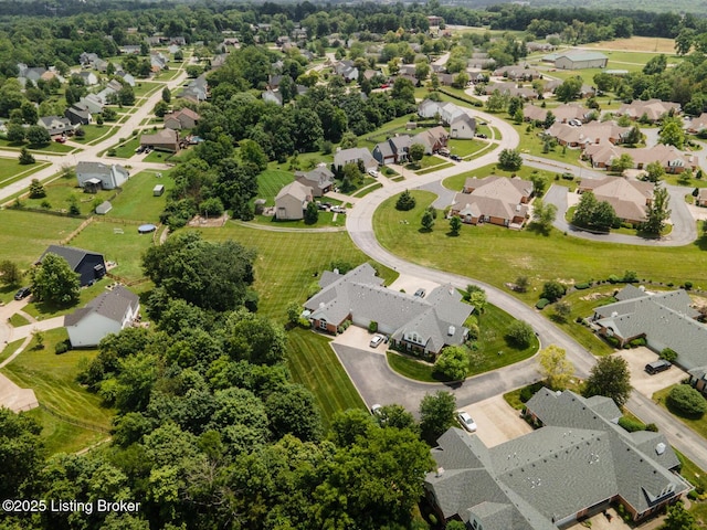1003 Persimmon Pl, La Grange, KY 40031 - aerial view of residential area