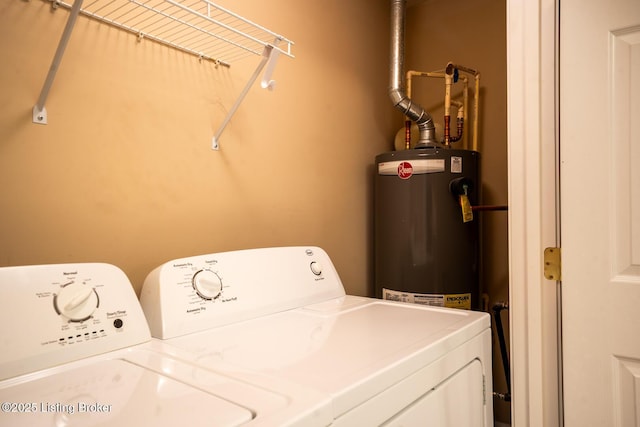 1003 Persimmon Pl, La Grange, KY 40031 - washroom featuring washer and dryer and water heater