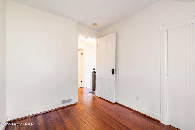 1307 Glenbrook Rd, Anchorage, KY 40223 - unfurnished bedroom with dark wood finished floors