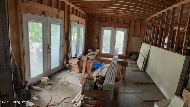 1102 W Hebron Ln, Shepherdsville, KY 40165 - miscellaneous room with french doors