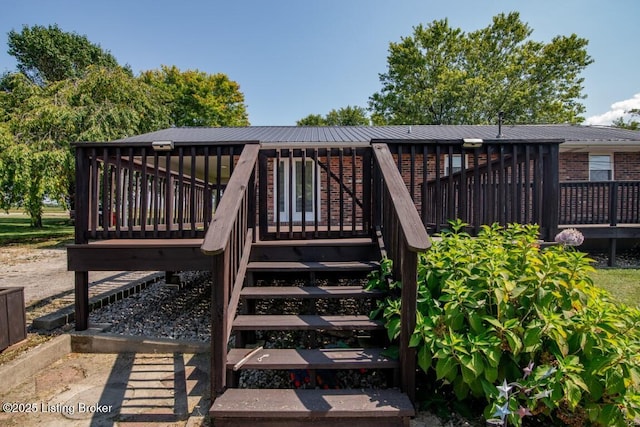 10563 S Dixie Hwy, Sonora, KY 42776 - wooden terrace featuring stairway