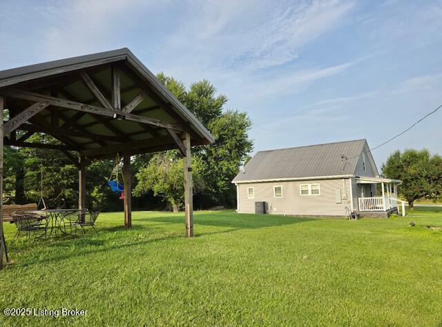 1515 Concord Rd, Falls Of Rough, KY 40119 - view of grassy yard featuring a gazebo