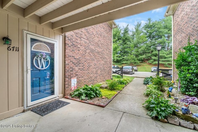 6711 Gunston Ln Unit H10, Prospect, KY 40059 - entrance to property with brick siding and board and batten siding