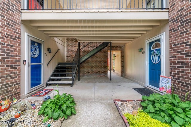 6711 Gunston Ln Unit H10, Prospect, KY 40059 - view of exterior entry featuring brick siding
