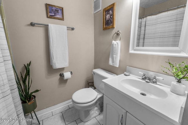 6711 Gunston Ln Unit H10, Prospect, KY 40059 - full bathroom with vanity and tile patterned floors