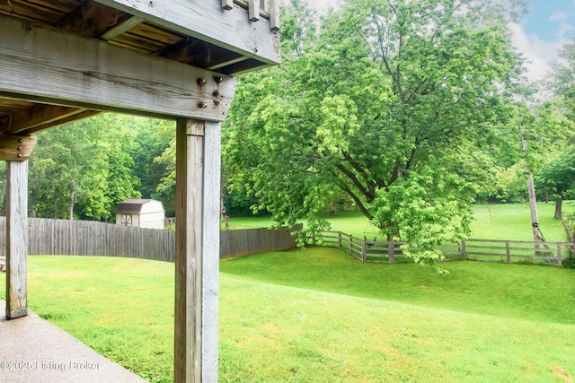 7327 Sideoats Dr, Crestwood, KY 40014 - view of fenced backyard