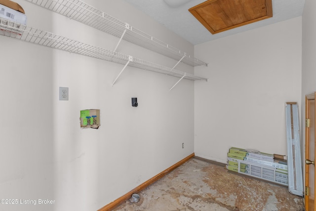 595 Centerview Dr, Shepherdsville, KY 40165 - washroom with hookup for an electric dryer and washer hookup