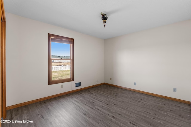 595 Centerview Dr, Shepherdsville, KY 40165 - empty room featuring wood finished floors and baseboards