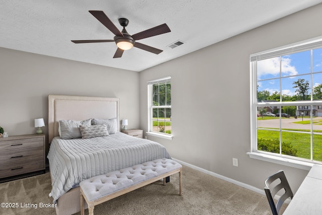 9511 Arrowridge Dr, Louisville, KY 40229 - carpeted bedroom with baseboards and a ceiling fan