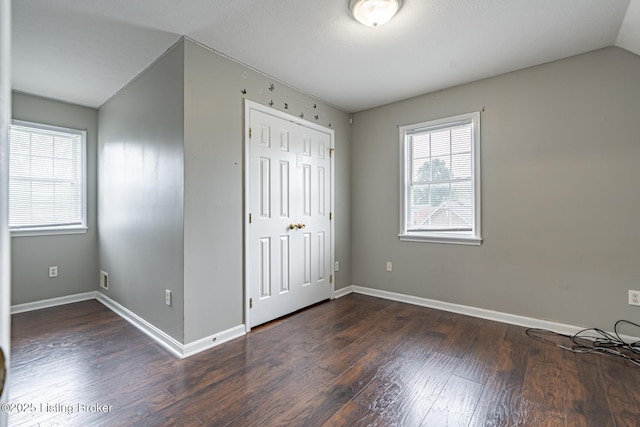 6102 Dalia Ct, Louisville, KY 40272 - unfurnished bedroom with wood finished floors and a closet