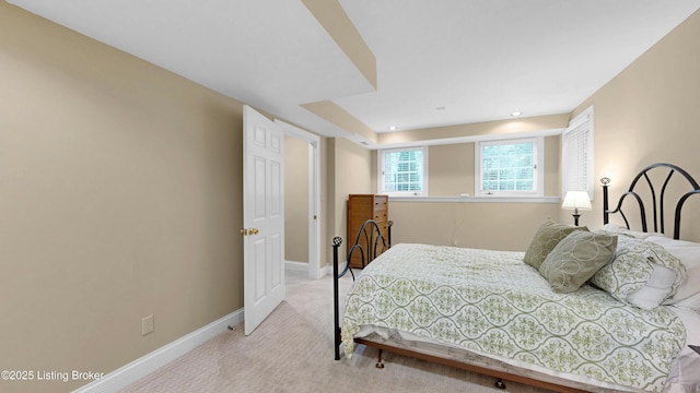 17217 Mallet Hill Dr, Louisville, KY 40245 - bedroom featuring light colored carpet and recessed lighting