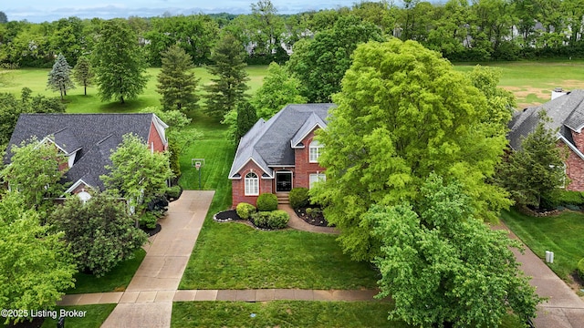 17217 Mallet Hill Dr, Louisville, KY 40245 - view from above of property