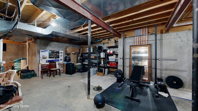17217 Mallet Hill Dr, Louisville, KY 40245 - view of unfinished basement
