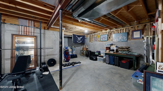 17217 Mallet Hill Dr, Louisville, KY 40245 - view of unfinished basement