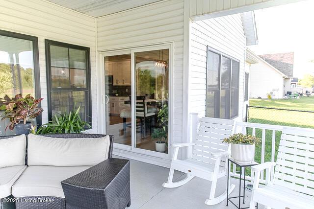 2370 N Borcherding Rd, Madison, IN 47250 - view of sunroom / solarium