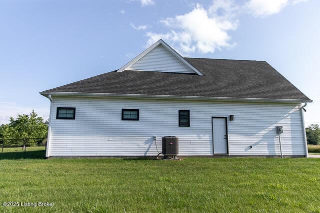 2370 N Borcherding Rd, Madison, IN 47250 - back of property featuring roof with shingles