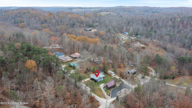2773 Martin Pierce Rd, Cub Run, KY 42729 - aerial view of property's location with a forest