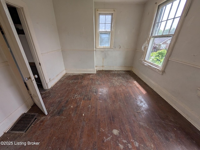 716 Cedar Grove Ct, Louisville, KY 40212 - spare room featuring hardwood / wood-style flooring and baseboards
