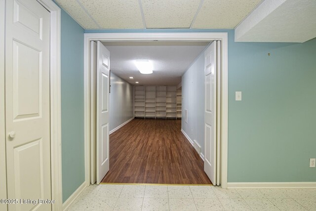 107 Westwood Dr, Elizabethtown, KY 42701 - corridor featuring baseboards and a drop ceiling