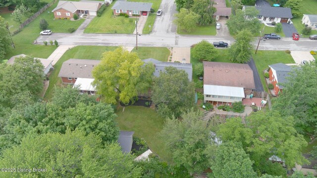 107 Westwood Dr, Elizabethtown, KY 42701 - aerial view of property and surrounding area featuring nearby suburban area