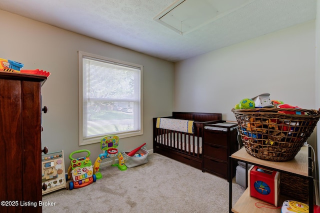 4606 Haeringdon Dr, Jeffersontown, KY 40299 - bedroom featuring attic access, carpet flooring, and a nursery area