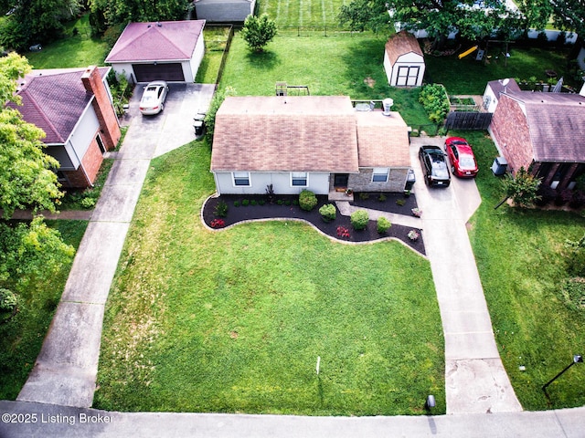 4606 Haeringdon Dr, Jeffersontown, KY 40299 - aerial view of property and surrounding area