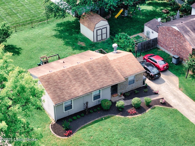 4606 Haeringdon Dr, Jeffersontown, KY 40299 - view from above of property