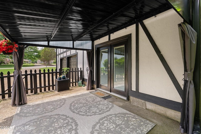 7813 Delightful Way, Louisville, KY 40291 - view of patio / terrace featuring french doors