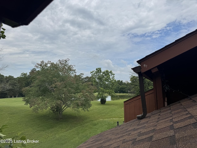 487 Piping Rock Rd, Brandenburg, KY 40108 - view of green lawn featuring a water view