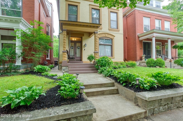 1331 Highland Ave, Louisville, KY 40204 - view of exterior entry with brick siding