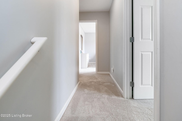 17804 Birch Bend Cir, Fisherville, KY 40023 - hallway with carpet floors and baseboards