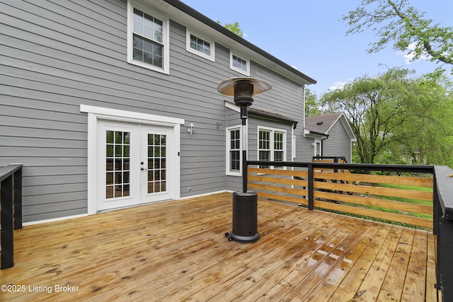 1908 Landing Rd, Prospect, KY 40059 - wooden terrace featuring french doors