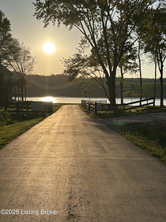 1908 Landing Rd, Prospect, KY 40059 - view of street with a water view