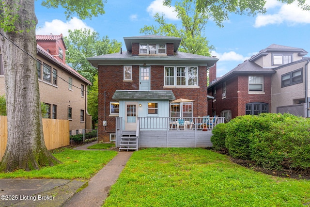 2144 Baringer Ave, Louisville, KY 40204 - traditional style home featuring brick siding and board and batten siding