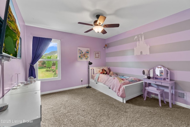 3903 Zaring Mill Ct, Louisville, KY 40241 - bedroom featuring carpet and ceiling fan