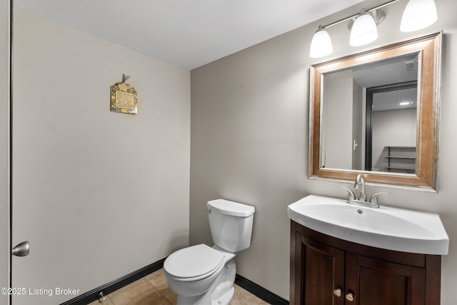 3903 Zaring Mill Ct, Louisville, KY 40241 - half bath with vanity and tile patterned flooring