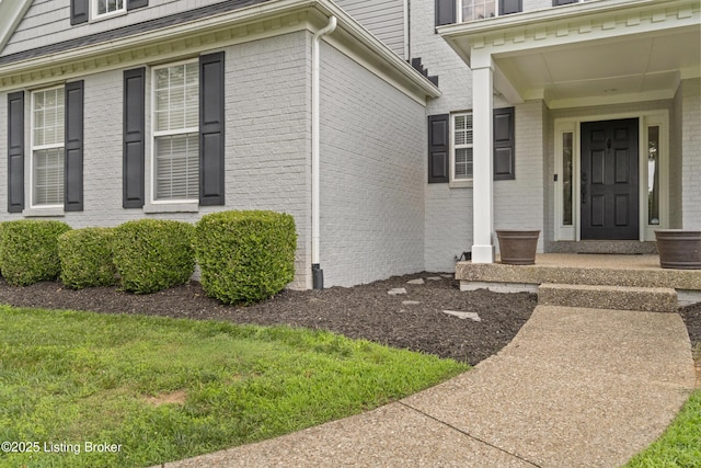 3903 Zaring Mill Ct, Louisville, KY 40241 - property entrance with brick siding