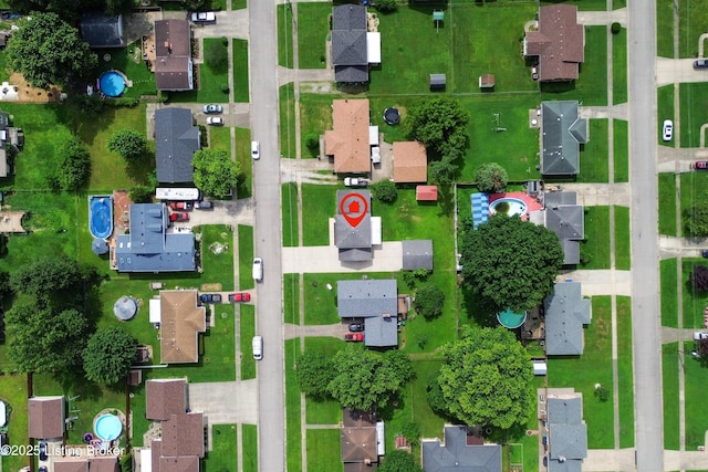 6218 Helenjean Way, Louisville, KY 40272 - aerial overview of property's location featuring nearby suburban area