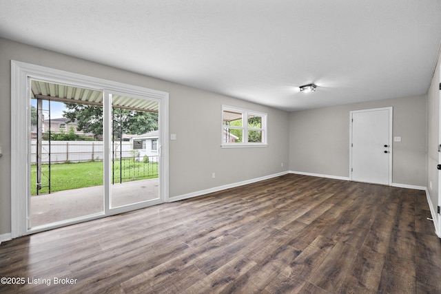 6218 Helenjean Way, Louisville, KY 40272 - spare room with wood finished floors and baseboards