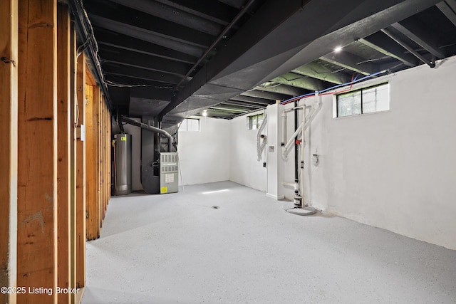 6218 Helenjean Way, Louisville, KY 40272 - basement with water heater and heating unit
