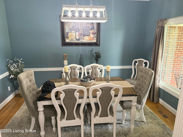 117 Deep Springs Dr, Bardstown, KY 40004 - dining space featuring wood finished floors and baseboards