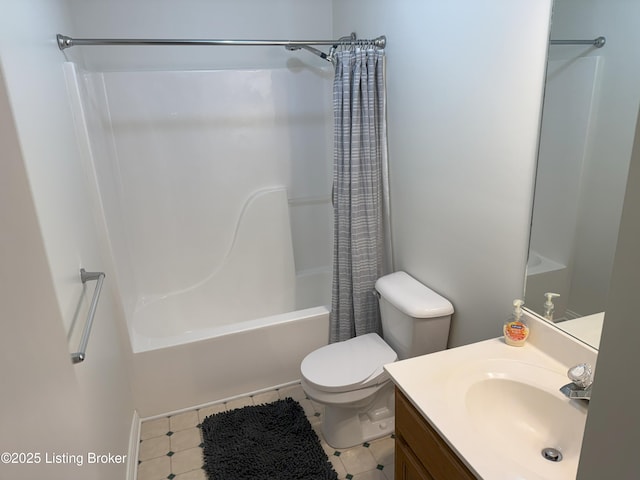 117 Deep Springs Dr, Bardstown, KY 40004 - full bath with vanity, shower / bath combo with shower curtain, and tile patterned floors